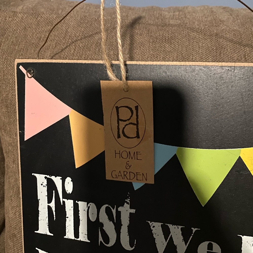 Wall Decor Sign - Picture 2 of 3